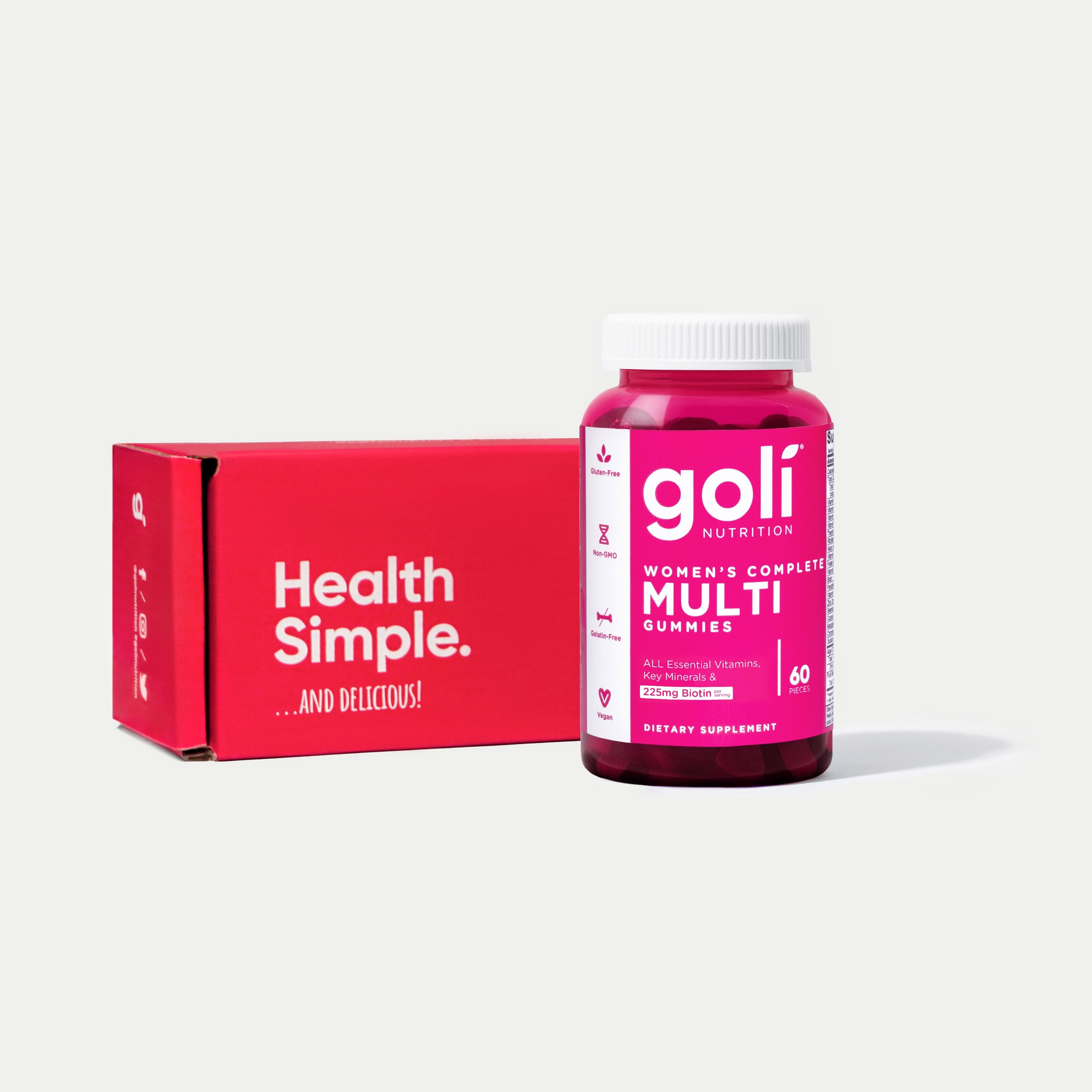 Goli Nutrition Women's Multi Gummies  |  Unit = Case of 48