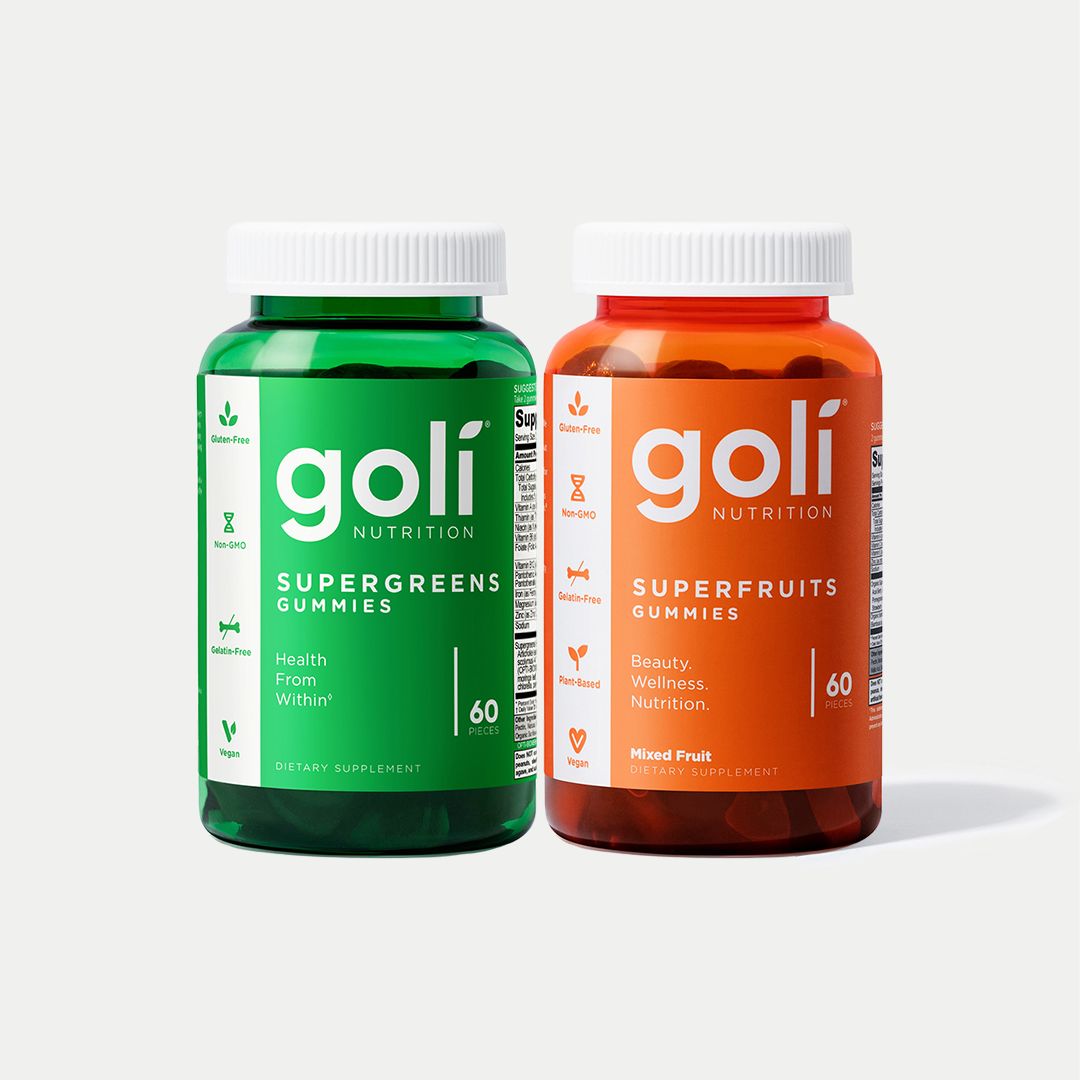 2 Pack; Superfruits & Supergreens
