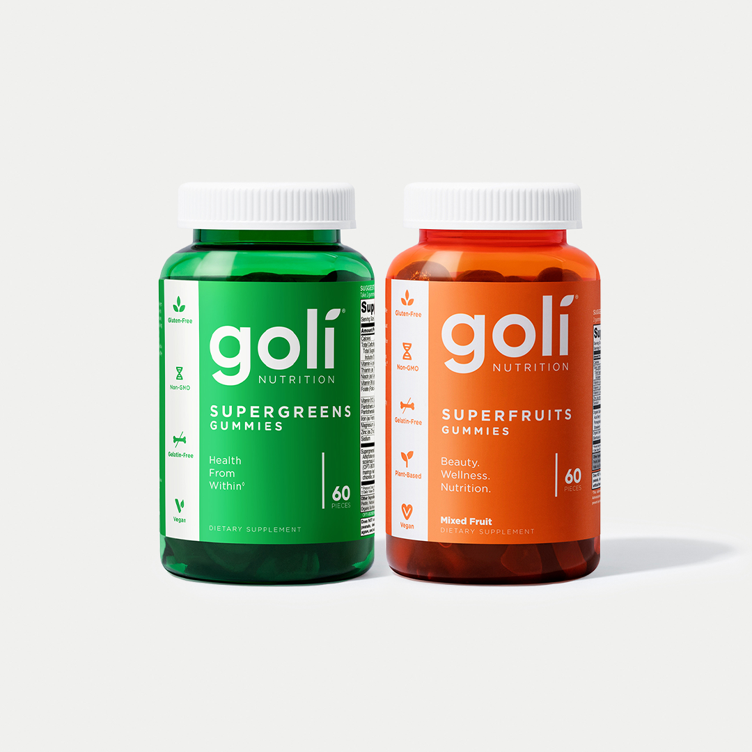 Loyalty Bonus: Goli® Super 2-Pack: 1 Superfruits & 1 Supergreens