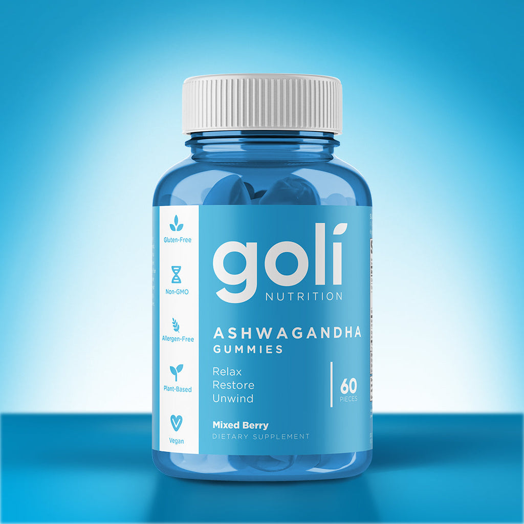 Goli Nutrition Ashwagandha Gummies  |  Unit = Case of 24