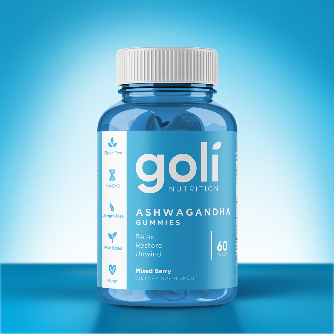 Goli Nutrition Ashwagandha Gummies  |  Unit = Case of 24