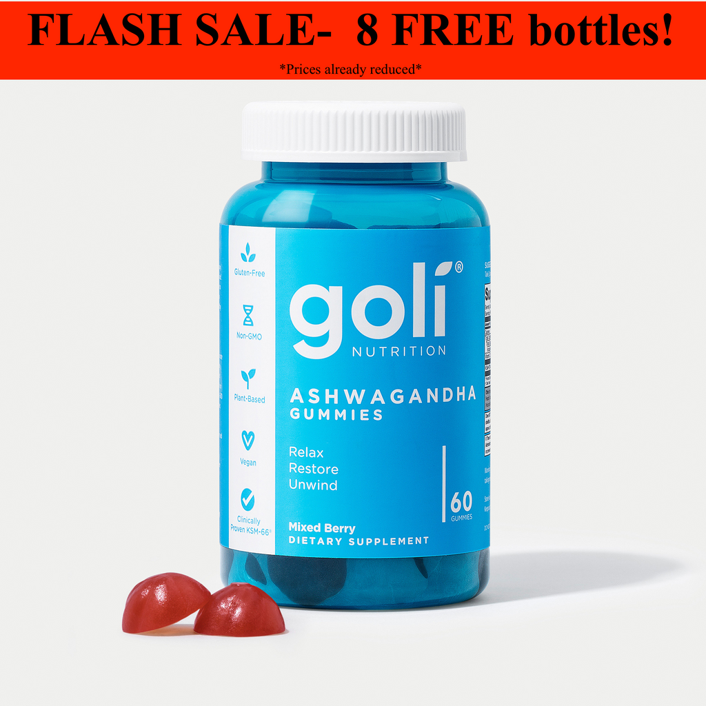 Goli Nutrition Ashwagandha Gummies  |  Unit = Case of 48