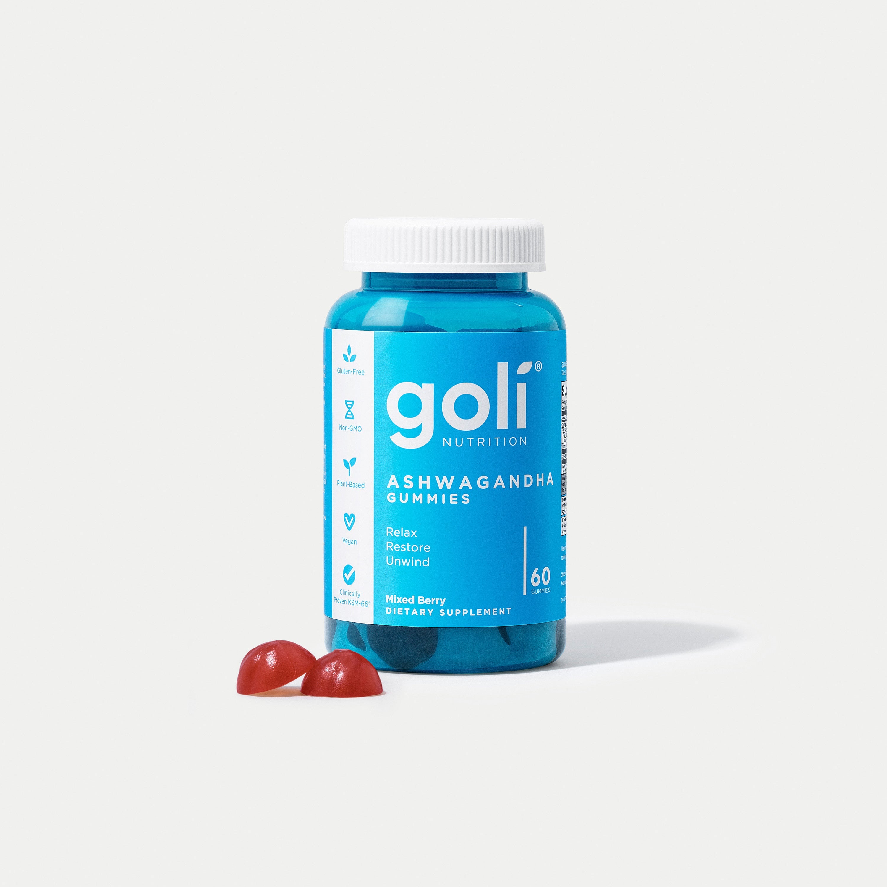 Goli Nutrition Ashwagandha Gummies  |  Unit = Case of 48