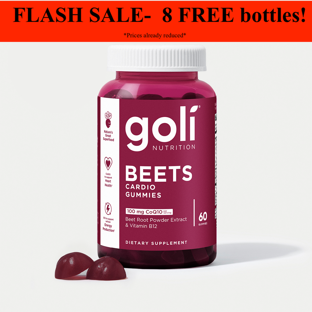 Goli Nutrition Beets Cardio Gummies  |  Unit = Case of 48 (TF)