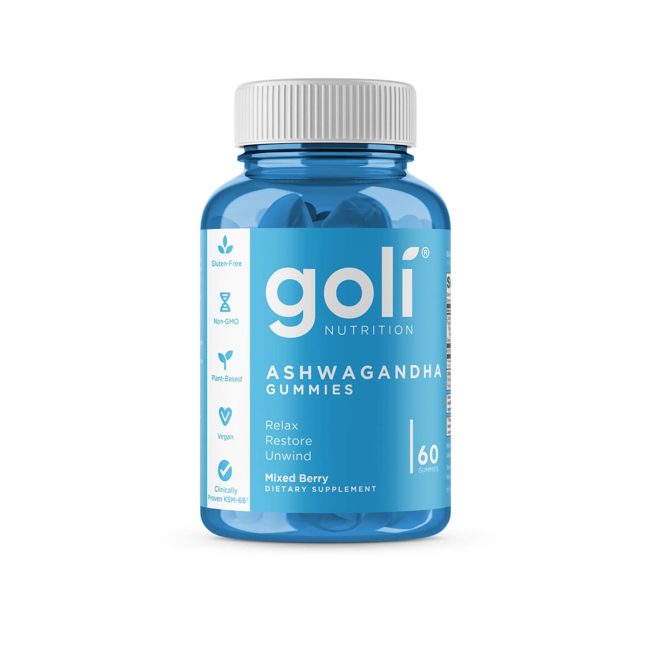Goli Nutrition Ashwagandha Gummies  |  Unit = Case of 24 (TF)