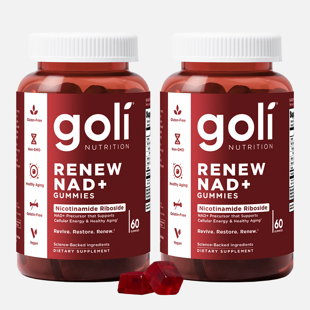 2 Bottles of Renew NAD+ Gummies- FBM