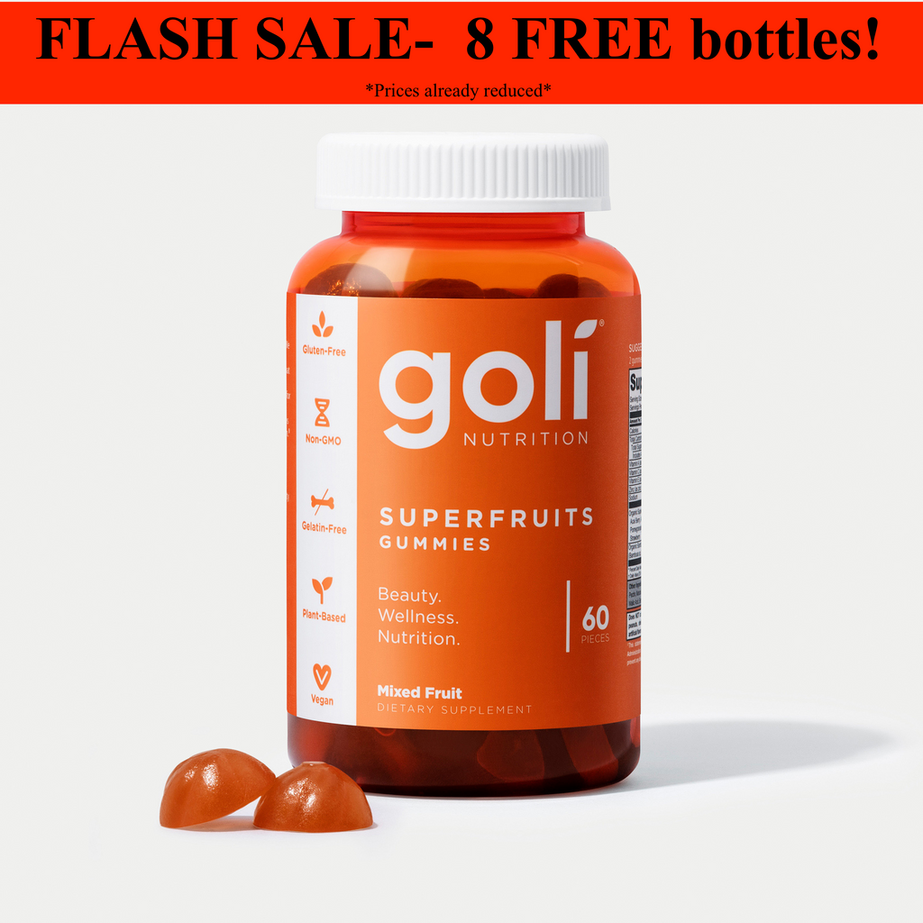 Goli Nutrition Superfruits Gummies  |  Unit = Case of 48