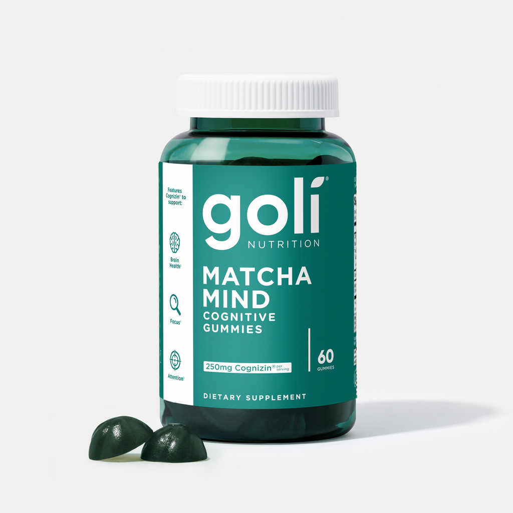 Goli Nutrition Matcha Mind Gummies | Unit = Case of 48 (TF)