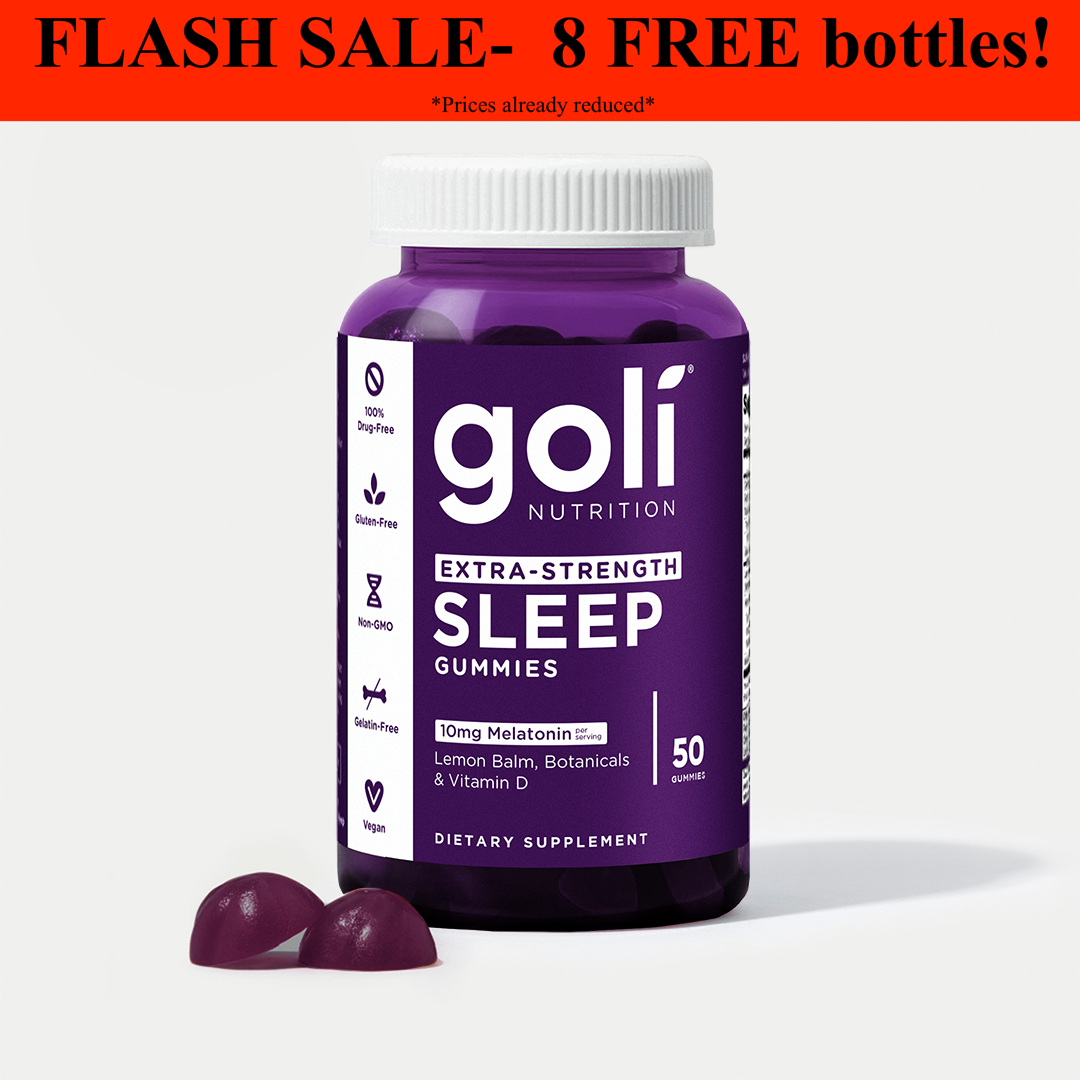Goli Nutrition Extra-Strength Sleep Gummies  |  Unit = Case of 48