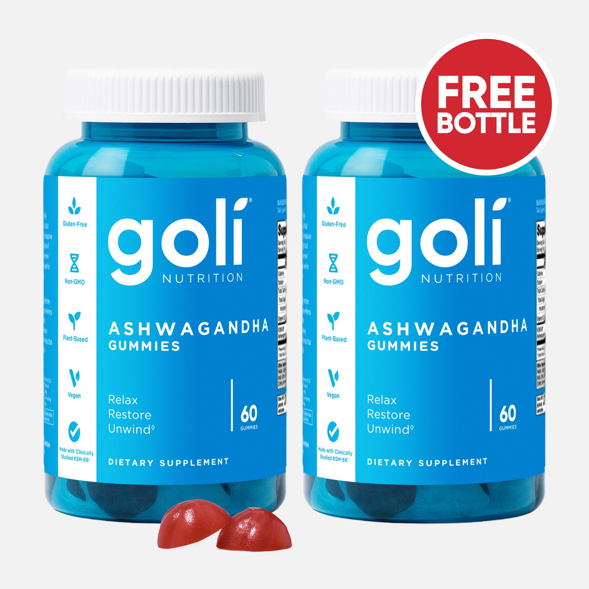 Buy 1 Get 1 FREE Ashwa Gummies Pack