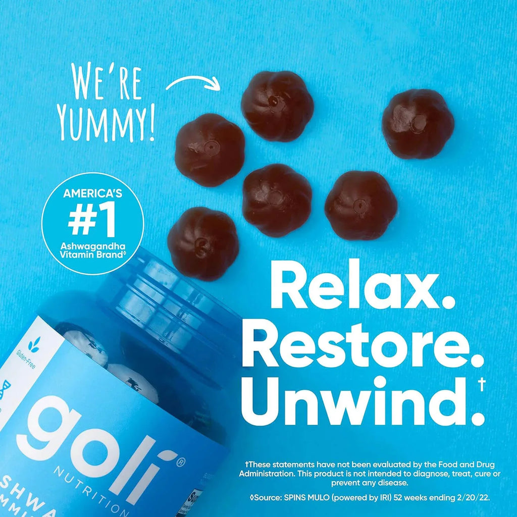 1 Pack Goli® Ashwagandha Gummies