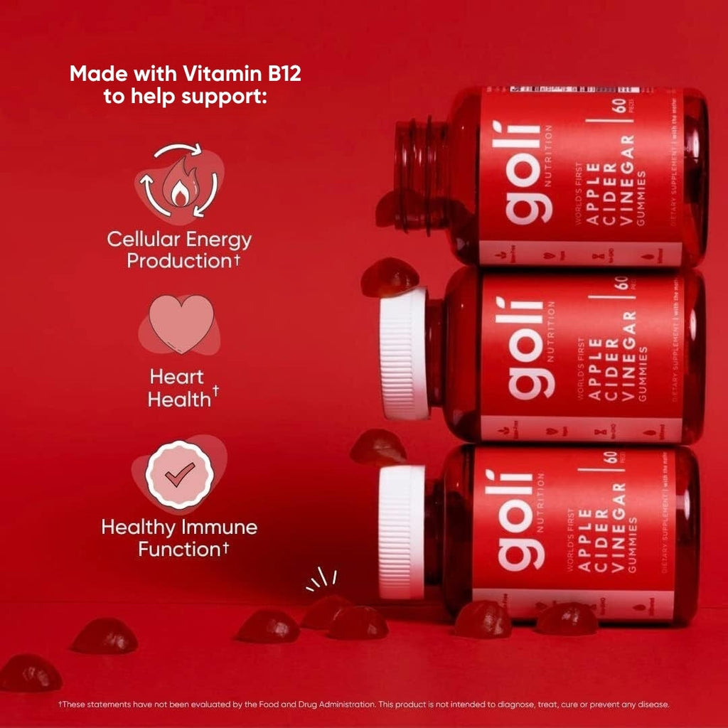 Goli® Apple Cider Vinegar Gummies Get 2 FREE (Matcha & Sleep)