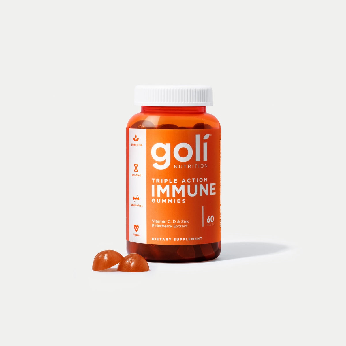 Goli Nutrition Immune Gummies  |  Unit = Case of 24