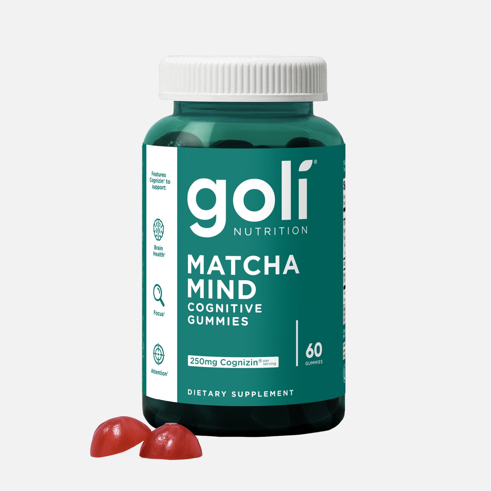 Goli Nutrition Matcha Mind Gummies | Unit = Case of 48