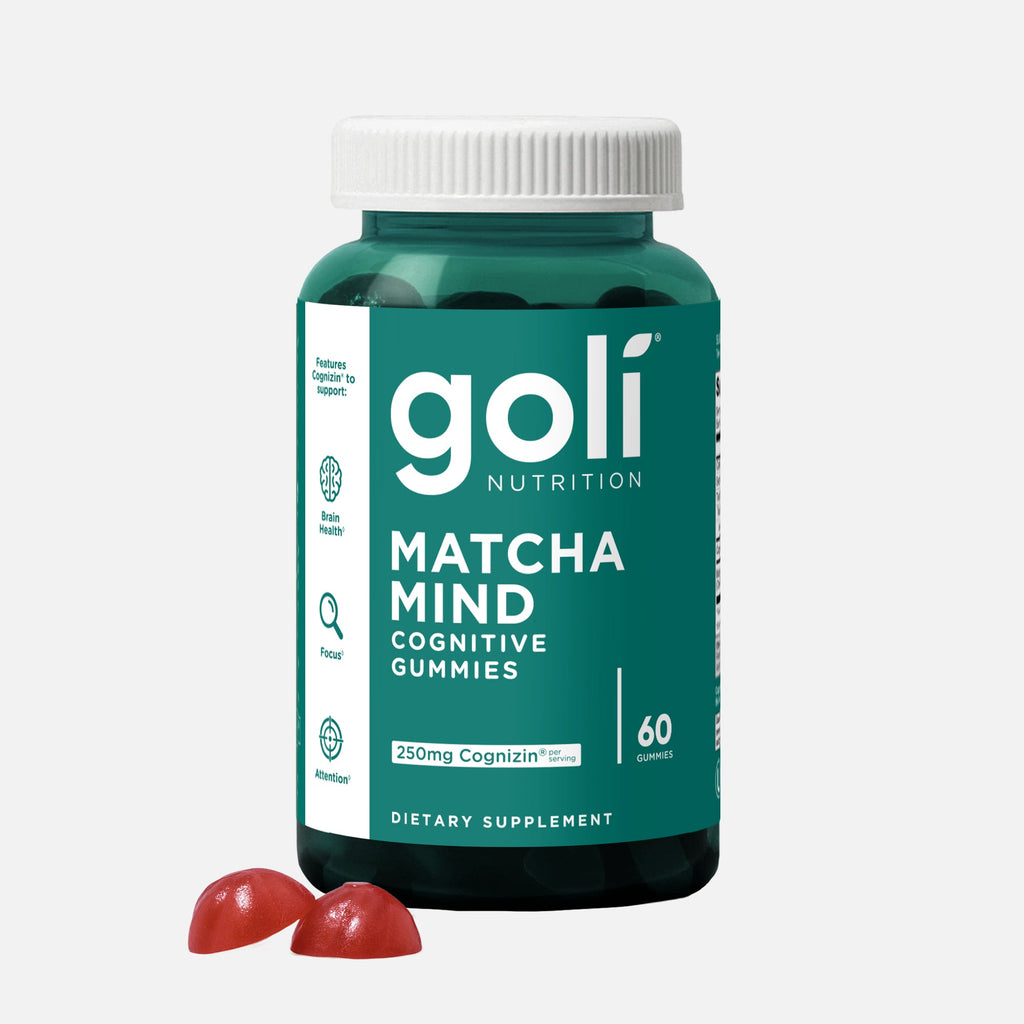 Goli Nutrition Matcha Mind Gummies | Unit = Case of 48 (TF)